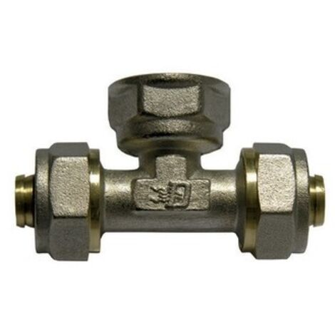RACCORDO A TEE FEMMINA DFX PER MULTISTRATO Diam. 3/4 x 20