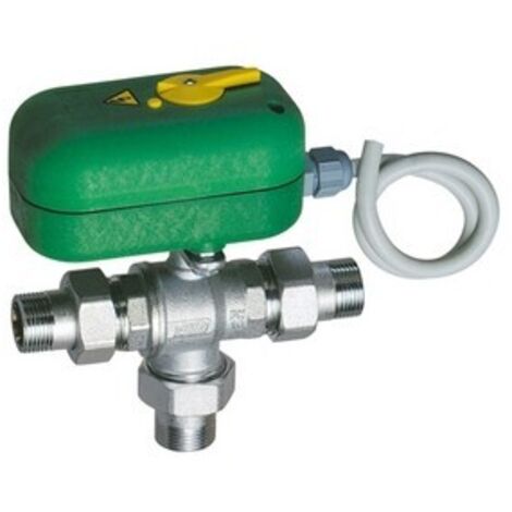 VALVOLA DI ZONA A 3 VIE MM MOTORIZZATA CON BOCCHETTONE Misura: 3/4" x 40s