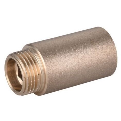 PROLUNGA FILETTATA MASCHIO-FEMMINA DA BARRA IN OTTONE GIALLO Misura: 1" x 50