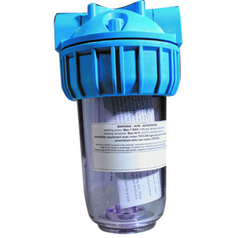 FILTRO PER ACQUA JUNIOR PLUS 3P SX TS Misura: 1" BFO - A247 x B145 x C130 (1/2)