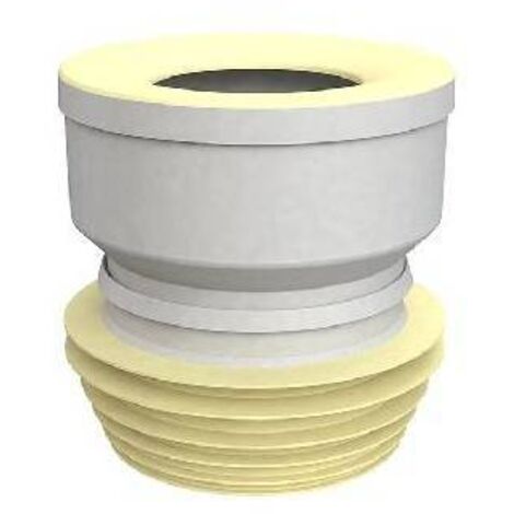 MANICOTTO WC DIRITTO IN BI-COMPONENTE IN D.100/110 - OUT D.100/110 BONOM