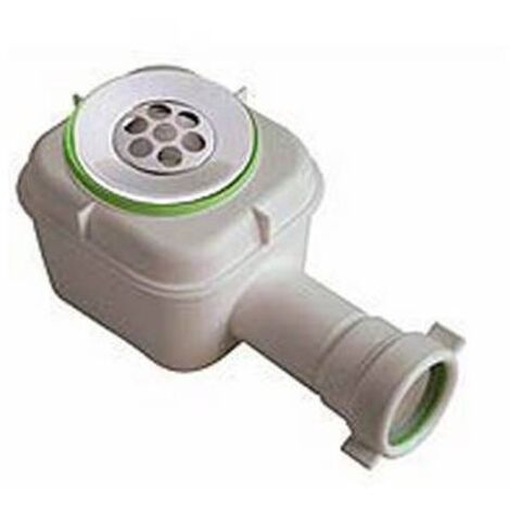 POZZETTO SIFOIDE IN PVC BIANCO SPLASH PER DOCCIA Misura: 1"1/2 x Diam. 80