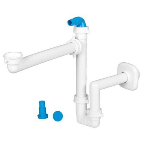 SIFONE SALVASPAZIO PER LAVABO 1" - 1"1/4 D. 32-40 mm