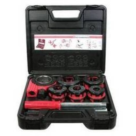 Juego De 9 Dados Para Roscar Tubos Hidráulicos - Set Manual Con Maletín, Marca MGidea