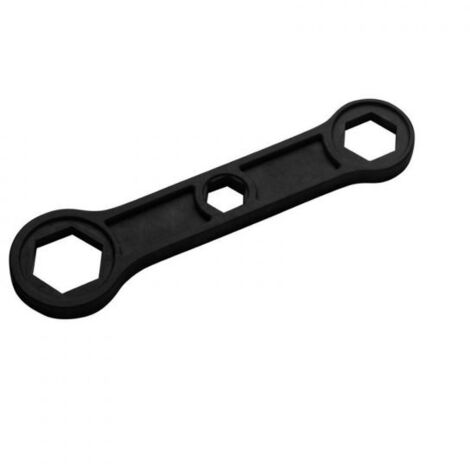 CHIAVE IN MATERIALE ANTIGRAFFIO PER MONTAGGIO RADIATORI TUBOLARI (1/2)