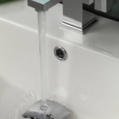 25 x GHIERA DI RICAMBIO PER TROPPO PIENO ABS CROMATO Misura: Diam. 19 (1/3)