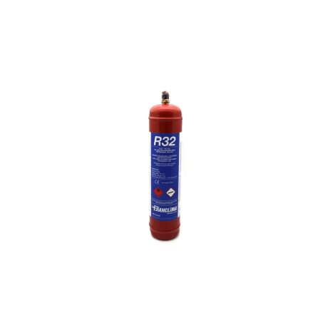 BOMBOLA RICARICABILE CONTENENTE GAS REFRIGERANTE R32 780 gr