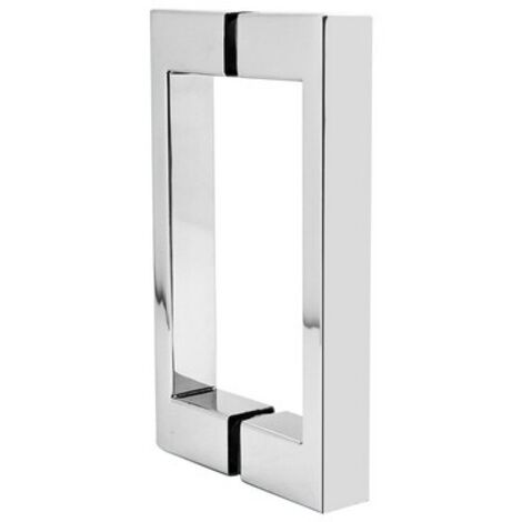 KIT MANIGLIA IN ACCIAIO INOX PER BOX DOCCIA LINEA ESSENTIAL