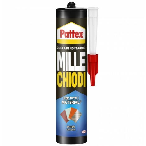 12 x PATTEX MILLECHIODI INTERNI ESTERNI 450 G CARTUCCIA