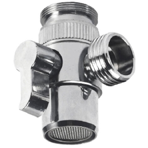 DEVIATORE UNIVERSALE E AERATORE PER MISCELATORE Misura: 22x1 / 24x1 (1/2)