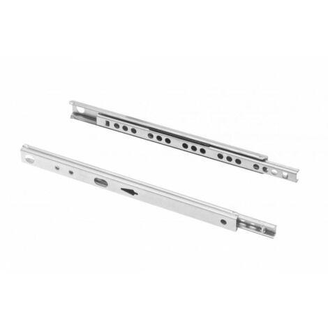 GUIDA P/CASSETTI ACCIAIO 17 MM 25 CM PORT 10 KG 20 CP