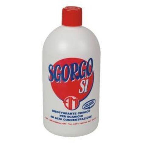 Sgorgosi Gel Fimi Disotturante Für Ausläufe Paket 6 Flaschen Kelche Wein 1000ml