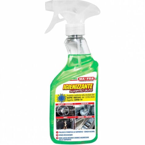 6 x MAFRA IGIENIZZANTE SUPERFICI AUTO 500 ML