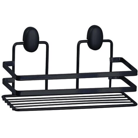 MENSOLA RETTANGOLARE 1 RIPIANO COVER Misura: Nero