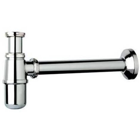 SIFONE ALTA QUALITA' - MOD. "BOTTIGLIA" IN OTTONE UNI EN 274 Misura: 1" 1/4 x 32