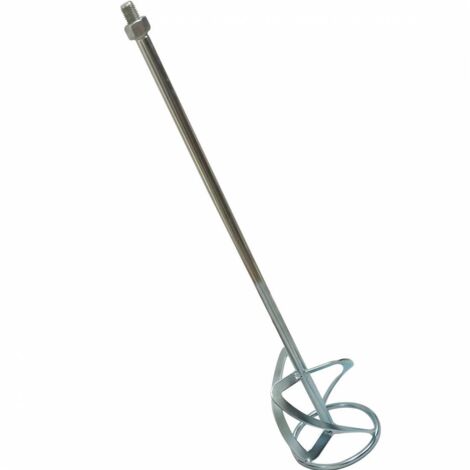 Miscelatore A Frusta In Acciaio Zincato 110x560 Mm - Per Trapano Elettrico