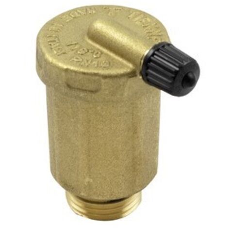 VALVOLA AUTOMATICA DI SFOGO ARIA CON CORPO 34 MM Misura: 3/8"