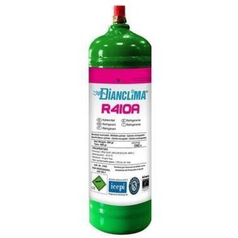 BOMBOLETTA GAS REFRIGERANTE RICARICABILE Misura: R410A 5 kg.