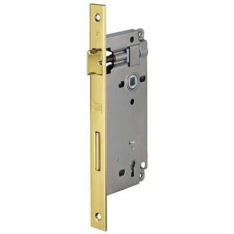 SERRATURA PATENT B.QUADRO OTTONATO 592 AGB • I.MM 90 F.MM 22 E.MM 40