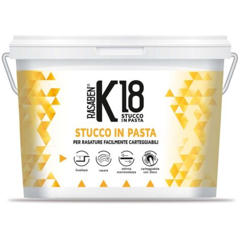 STUCCO PASTA RASATURA K18 K2 RASABEN