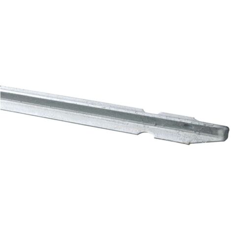 Paletto A T Zincato Per Recinzione H Cm 200 - Mm 35X35X3,5 Cf. 10 Pz