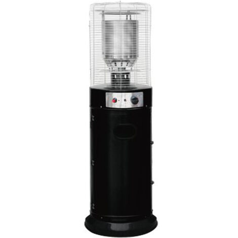 STUFA GAS GPL SHORT ROUND PATIO + RUOTE DOMUS