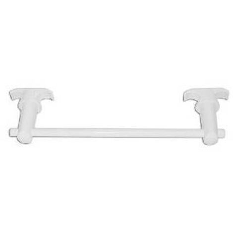 Maniglione p/radiatori tubolari ardesia cromo  525 mm