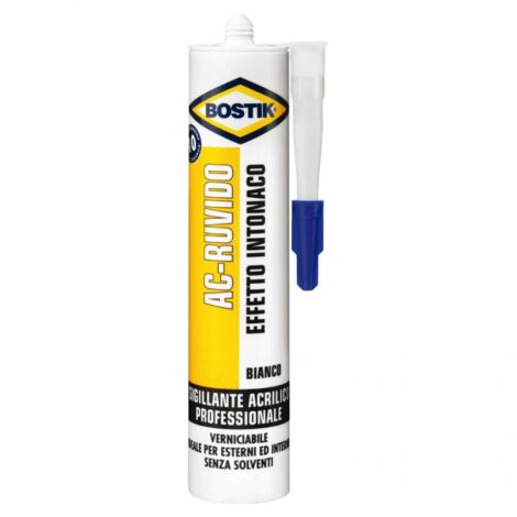 12 x BOSTIK SIGILLANTE AC-RUVIDO 300 ML EFF INTON BCO