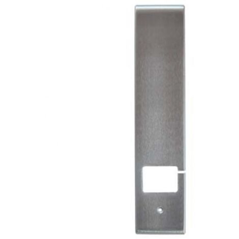 PLACCA AVVOLGITORE INCASSO COTTALI - MM 53X240 CROMO LUCIDO - 1 pezzo (1/3)