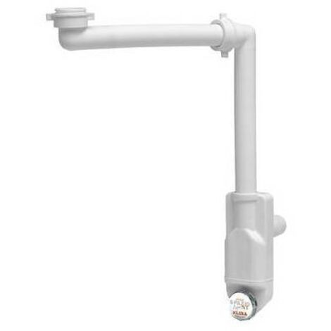 SIFONE SALVASPAZIO ISPEZIONABILE PER LAVABO 1" - 1"1/4 D. 32-40 mm