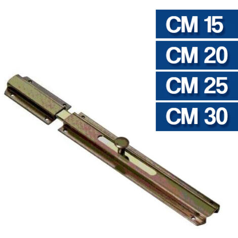 10PZ CATENACCIO TRASVERSALE BRONZATO MEDIO art. 810 mm. 150 (1/2)