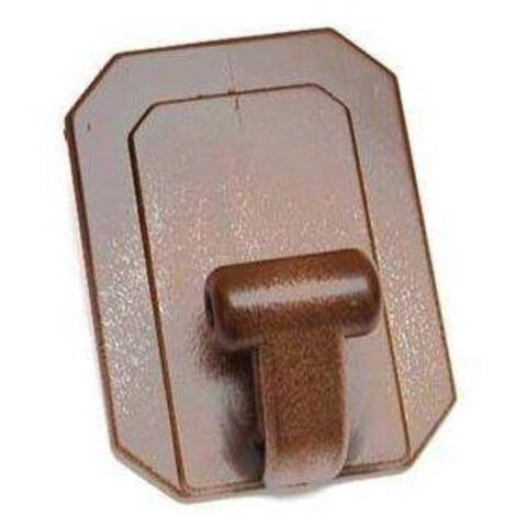 GANCIO ADESIVO PLASTICA