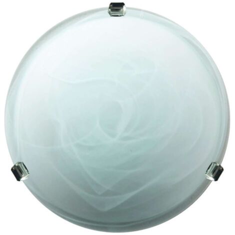 5 x PLAFONIERA DUNA ALABASTRO BIANCO D 40 CM