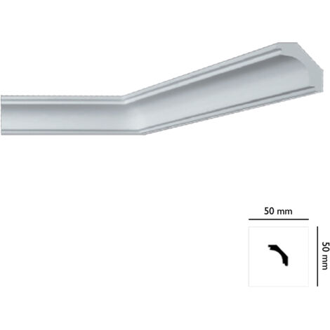 Bovelacci Cornice Decorativa Per Soffitto Mod. 'I706' - Mm. 50X50 Cf. 70 Pz (1/3)