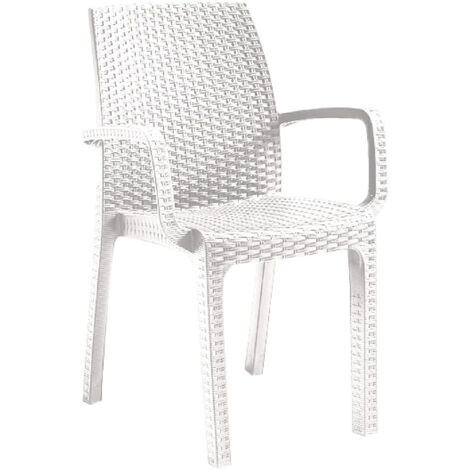 SEDIA IN POLIPROPILENE 'VERONA ARMCHAIR' grafite