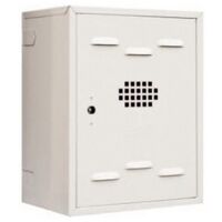 CASSETTA PER PROTEZIONE GAS PREVERNICIATA BIANCA cm 45 x 30 x 25