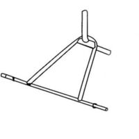 BASE TRIANGOLO BETONIERA A BICCHIERE HOBBY HAND LT 140