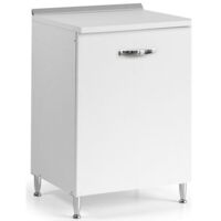 Mobile per cucina componibile con anta 60 cm bianco