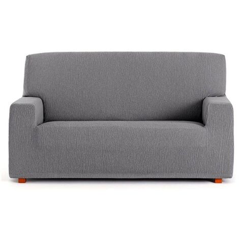 U-NICE HOME Copridivano Grande 4 Posti 229 Cm - Impermeabile, Antiscivolo Con Cinghie, Reversibile, Tortora, Protezione Per Animali Domestici - 4
