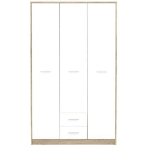 Joy Wardrobe colonna armadio design mobile ingresso 5 vani bianco lucido