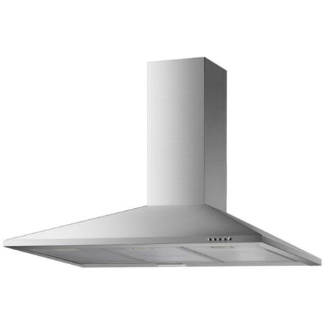 Cappa con Camino 90 cm in Acciaio Inox modello Eolo