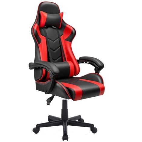 Poltrona gaming inclinabile Katana colore rosso nero (1/3)