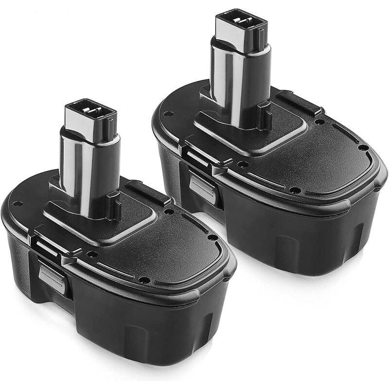 2x Batterie 18V 4600mAh Ni-MH pour Dewalt DC9096 DE9039 DE9095 DE9096 DE9503 DW9095 DW9096 DW9098 XRP pour Dewalt