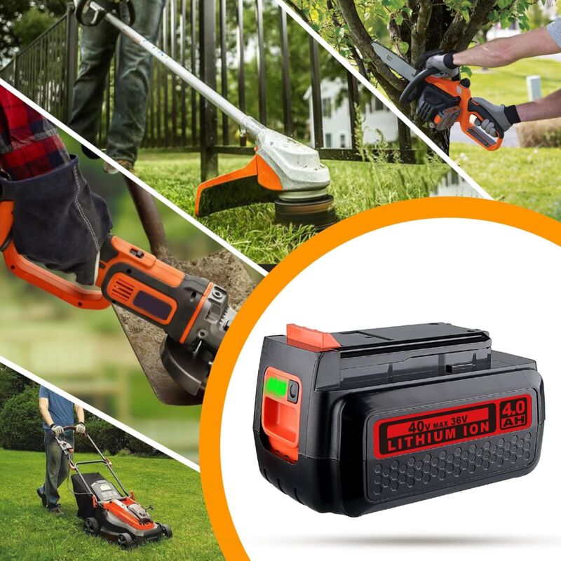 LBXR36 Akku – 36V, 2,5Ah Ersatz Für Black+Decker – Kompatibel Mit Vielen Modellen
