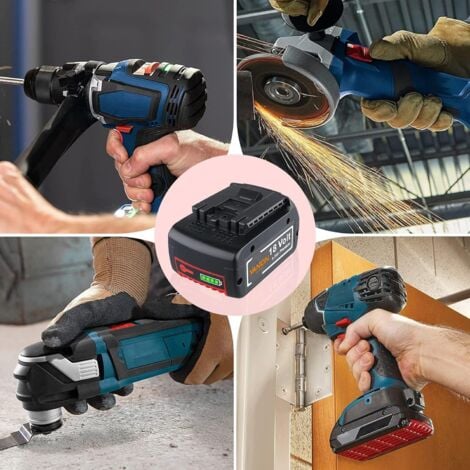 4pack De Batteries 7Ah Pour Bosch 18V Professional GBA GSR GSB BAT618 BAT609 BAT620