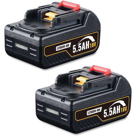 Pour Makita 18V 5.0Ah BL1850 Li-Ion LXT batterie outils électriques  remplacement de la batterie