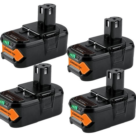 Batterie pour Ryobi Lithium-ION 18V 9Ah RB18L50 P108 RB18LL50 P122 P104  P105 P102 P103 P104