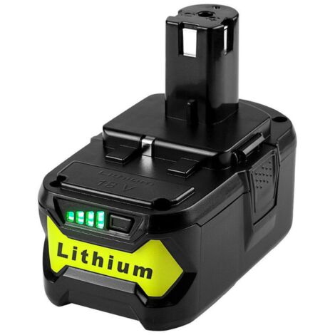 PDstation 7.0Ah pour Ryobi P108 18V One+ Plus Batterie Haute Capacité 18 Volt Lithium-Ion RB18L50 P104 BPL-1815 BPL-1820G BPL1820 BPL18151 P102 P103 (1/5)
