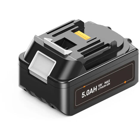 5000mAh BL1860B 18V batterie de rechange Li-ion pour Makita Compatible avec Makita 18volts batterie avec indicateur LED BL1860 BL1850B BL1840B BL1830B BL1815B LXT-400 outils électriques sans fil