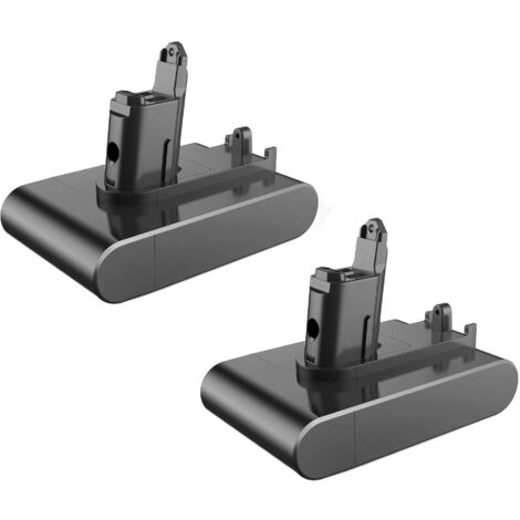 2×22,2V 6400mAh DC45 Batterie pour Dyson Typ B DC31B DC35 DC44 DC34 DC31 DC45 Aspirateur à Main (Uniquement Compatible avec Dyson Type B) (1/3)